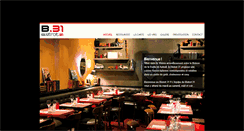 Desktop Screenshot of bistrot31.com