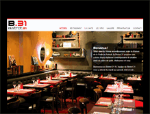 Tablet Screenshot of bistrot31.com